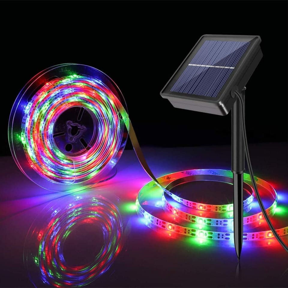 Thumbnail: 5m Solar RGB Strip Lights