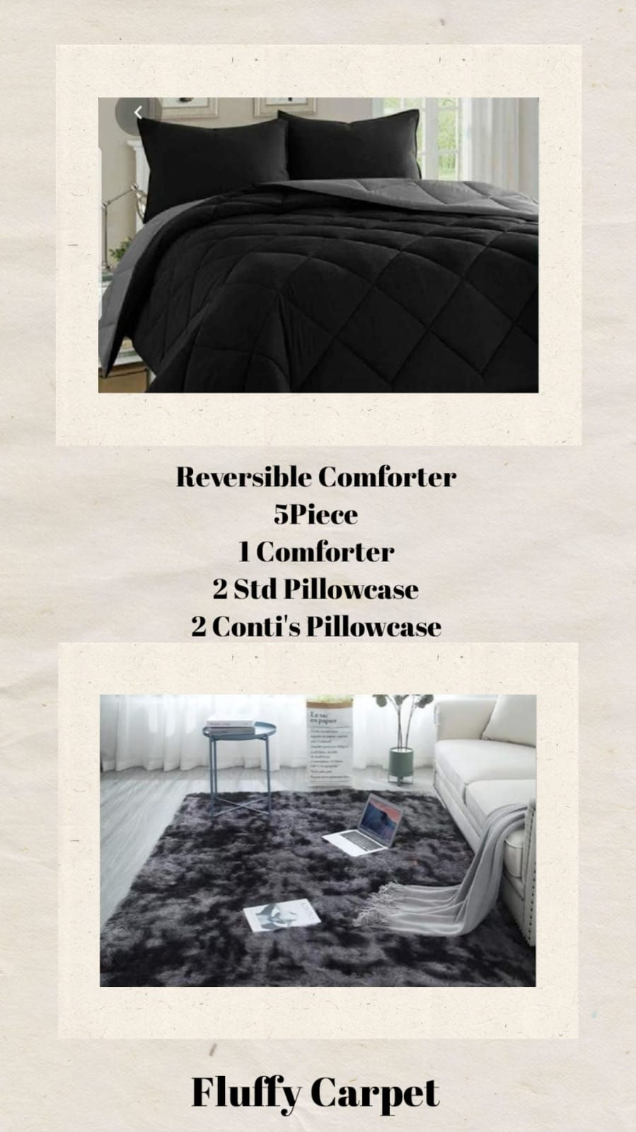 Thumbnail: Reversible Comforter 5Piece