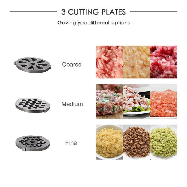 Thumbnail: RAF Electric Meat Grinder Sausage Filling Meat Machine 1800W