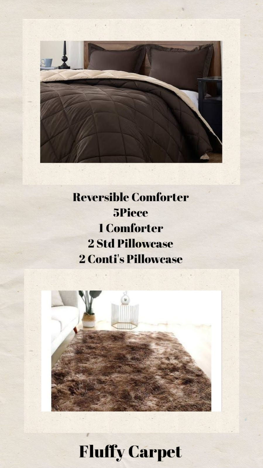 Thumbnail: Reversible Comforter 5Piece