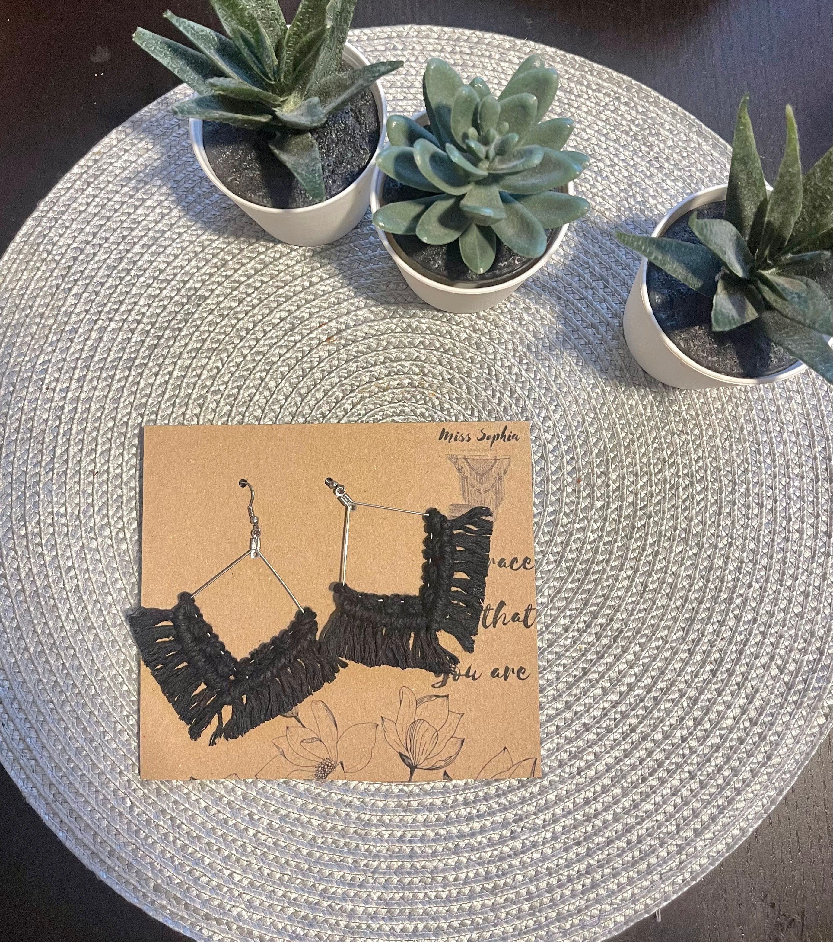 Macrame Earrings Emily