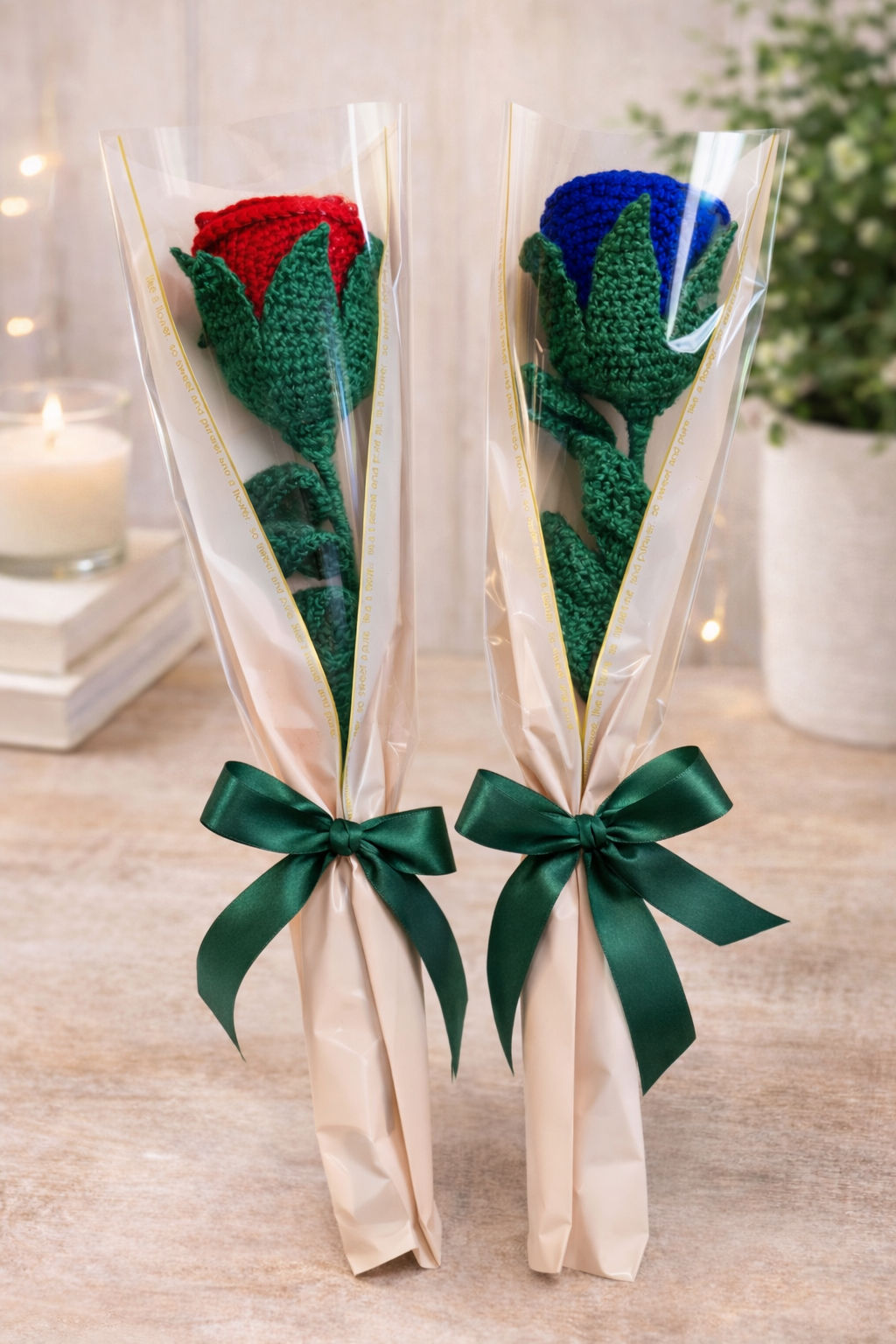 Handmade Crocheted Rose – Forever Flower Gift 