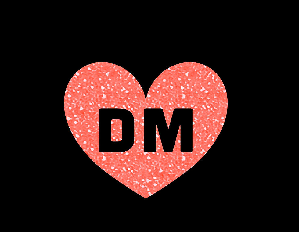 Thumbnail: Heart motif with monogram in coral