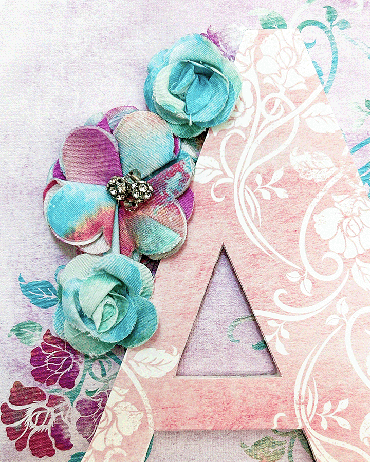 Thumbnail: Bohème Kittens Monogram Dimensional Wall Art