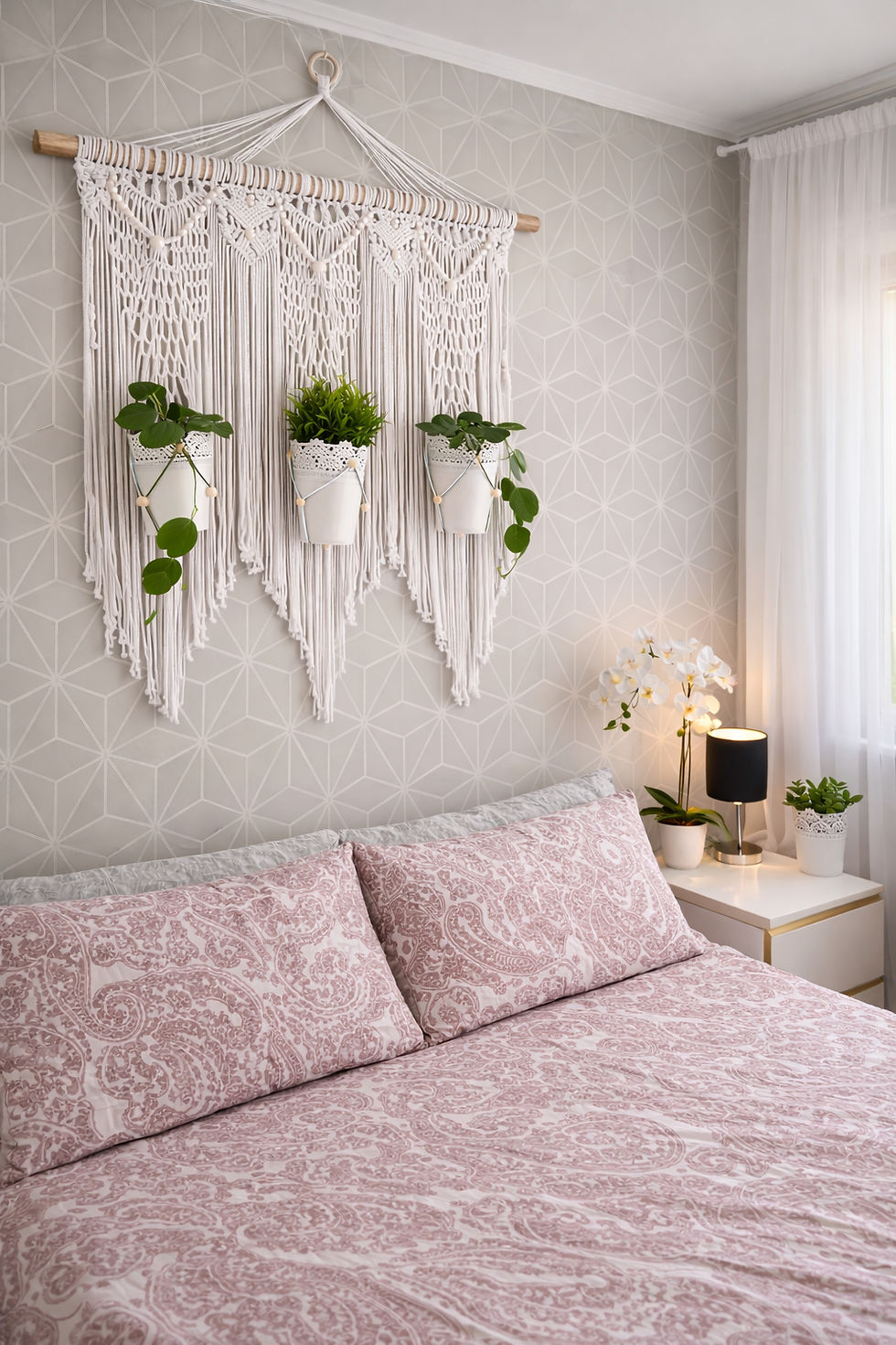 Thumbnail: Macrame Wall Plant Hanger EMANUELLA