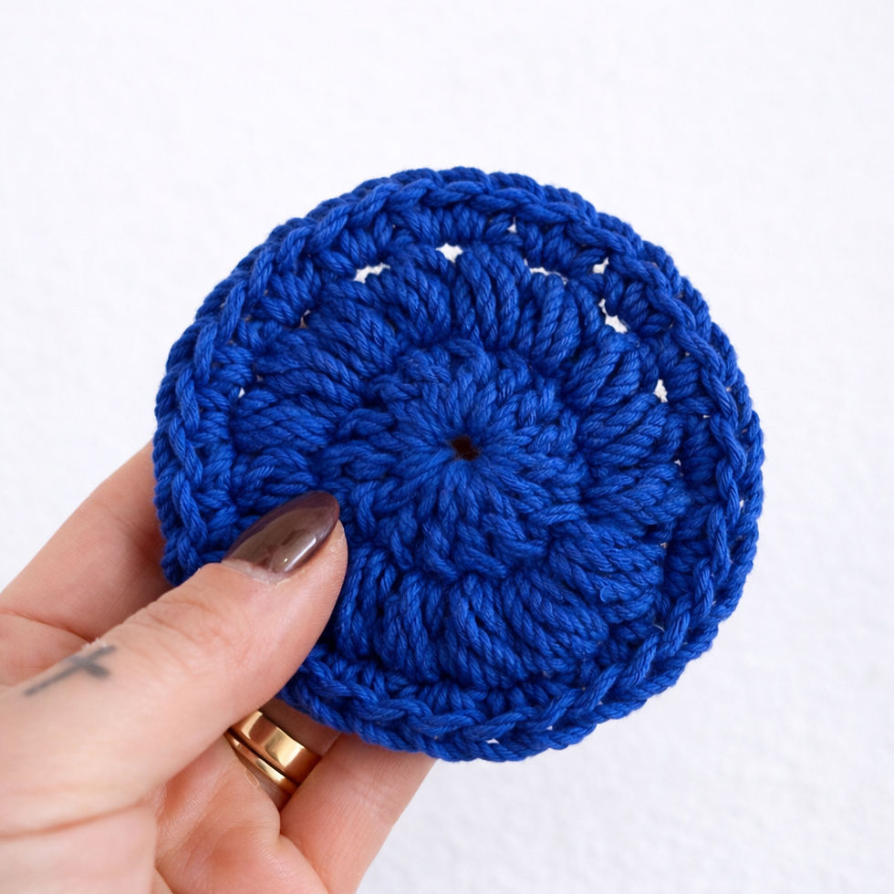 Thumbnail: Handmade Cotton Kitchen Scrubbie – Eco-Friendly & Reusable 