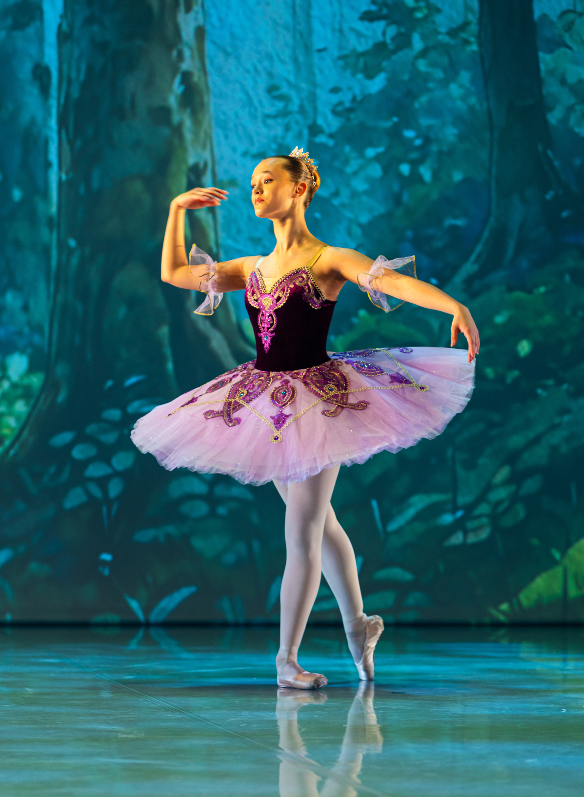 Nr.24 Violetinė baleto TUTU suknelė (yra 1 vnt.)