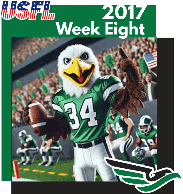 Feddy Freddy is a favorite among DC fans, even if he looks a lot like the NFL Eagles' Swoop.