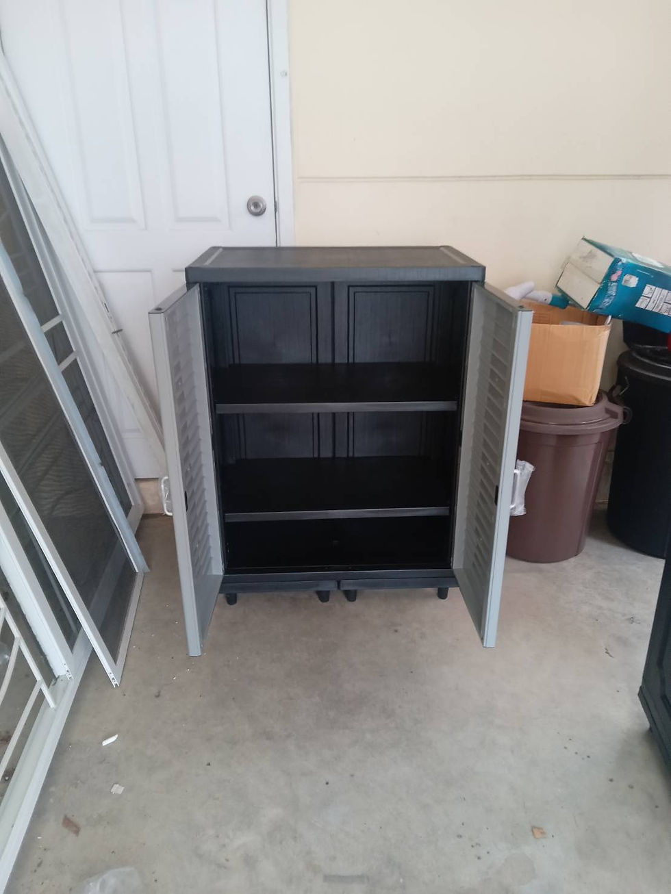 ภาพขนาดย่อ: ตู้พลาสติกเก็บของ ตู้รองเท้า ตู้เก็บอุปกรณ์