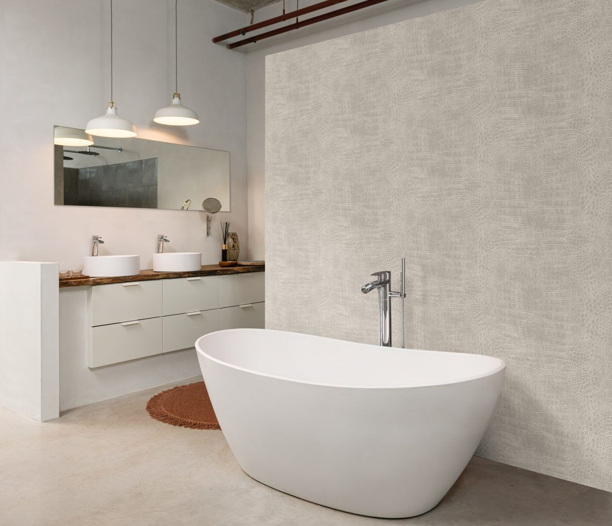 African Queen III - Animal Print - Piel de Reptil Falsa