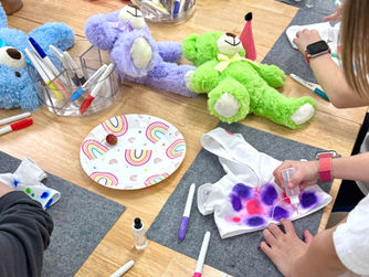 Ink-Dyed Teddy Bear Tees