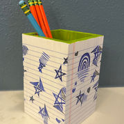 Sketchbook Pencil Cup