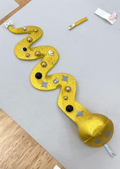 Snake Finger Puppets