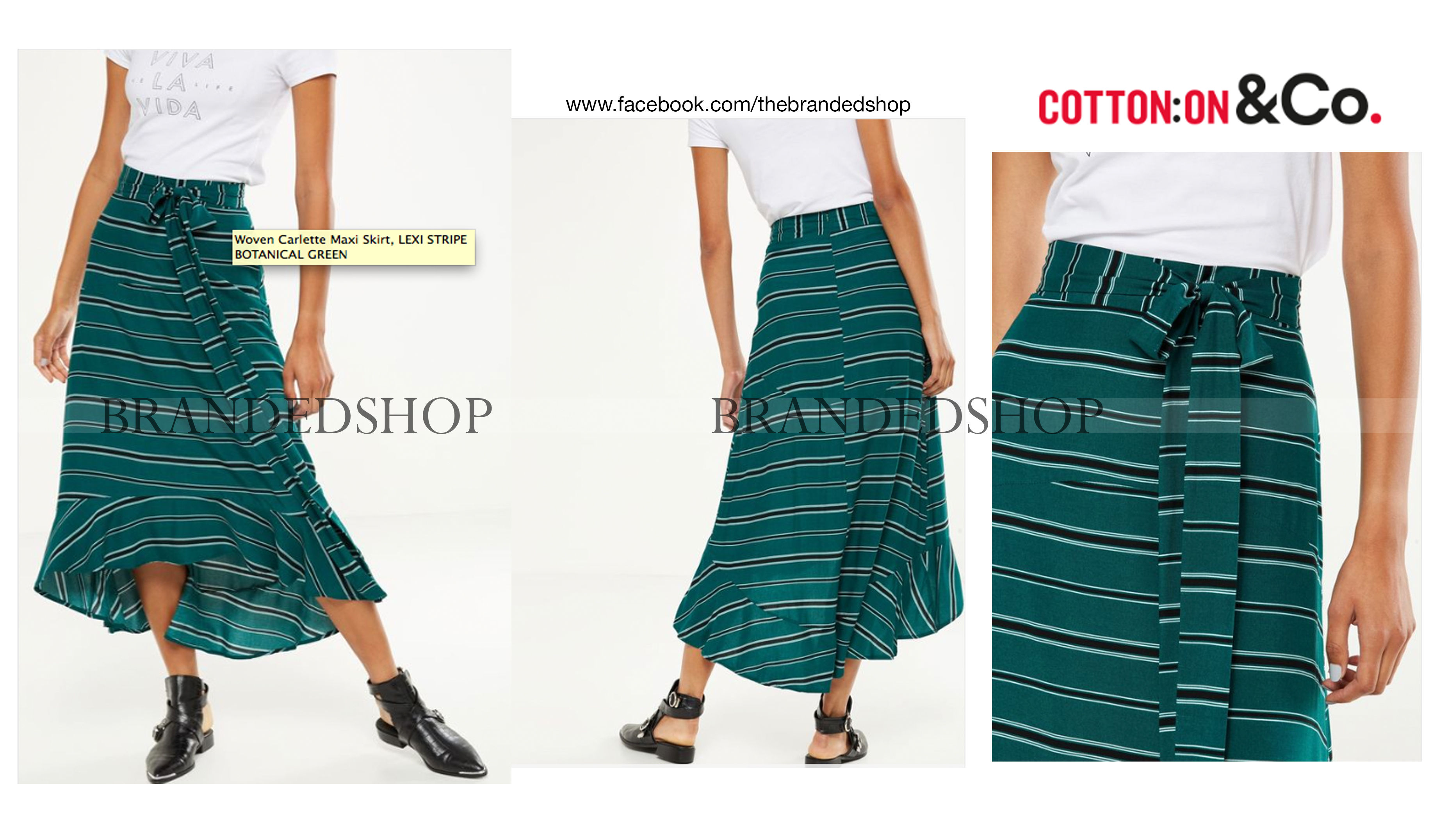 Cotton ON woven Carlette Maxi Skirt