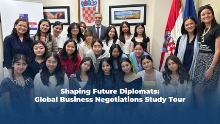 Shaping Future Diplomats: Global Business Negotiations Study Tour