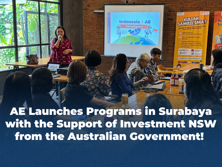 AE Launches Programs in Surabaya with the Support of Investment NSW from the Australian Government! 