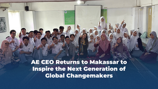 AE CEO Returns to Makassar to Inspire the Next Generation of Global Changemakers