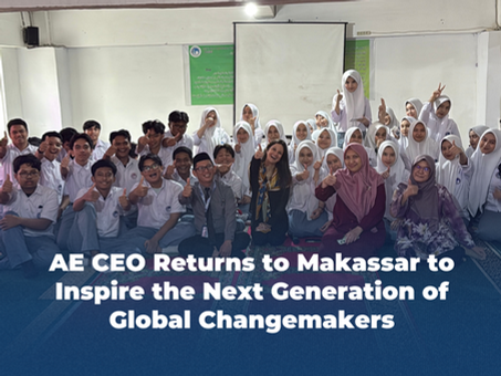 AE CEO Returns to Makassar to Inspire the Next Generation of Global Changemakers