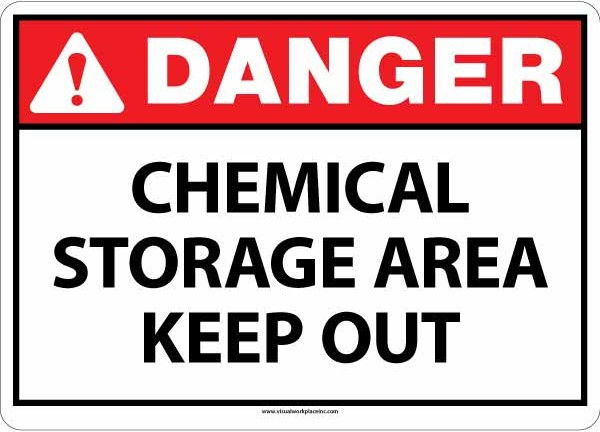 Danger: Chemical Storage Area