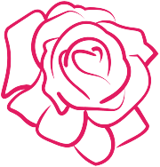 Flower Walls NWA rose logo