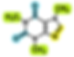 Image showing the chemical structure of caffeine
