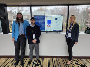 Ernesta Malinauskyte, Shamish Ganpule and Martin Zorde – attended the Eastern Analytical Symposium (EAS) in Plainsboro, New Jersey