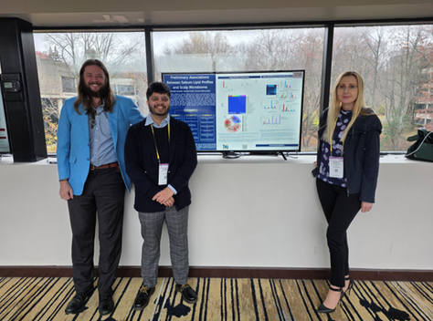 Ernesta Malinauskyte, Shamish Ganpule and Martin Zorde – attended the Eastern Analytical Symposium (EAS) in Plainsboro, New Jersey