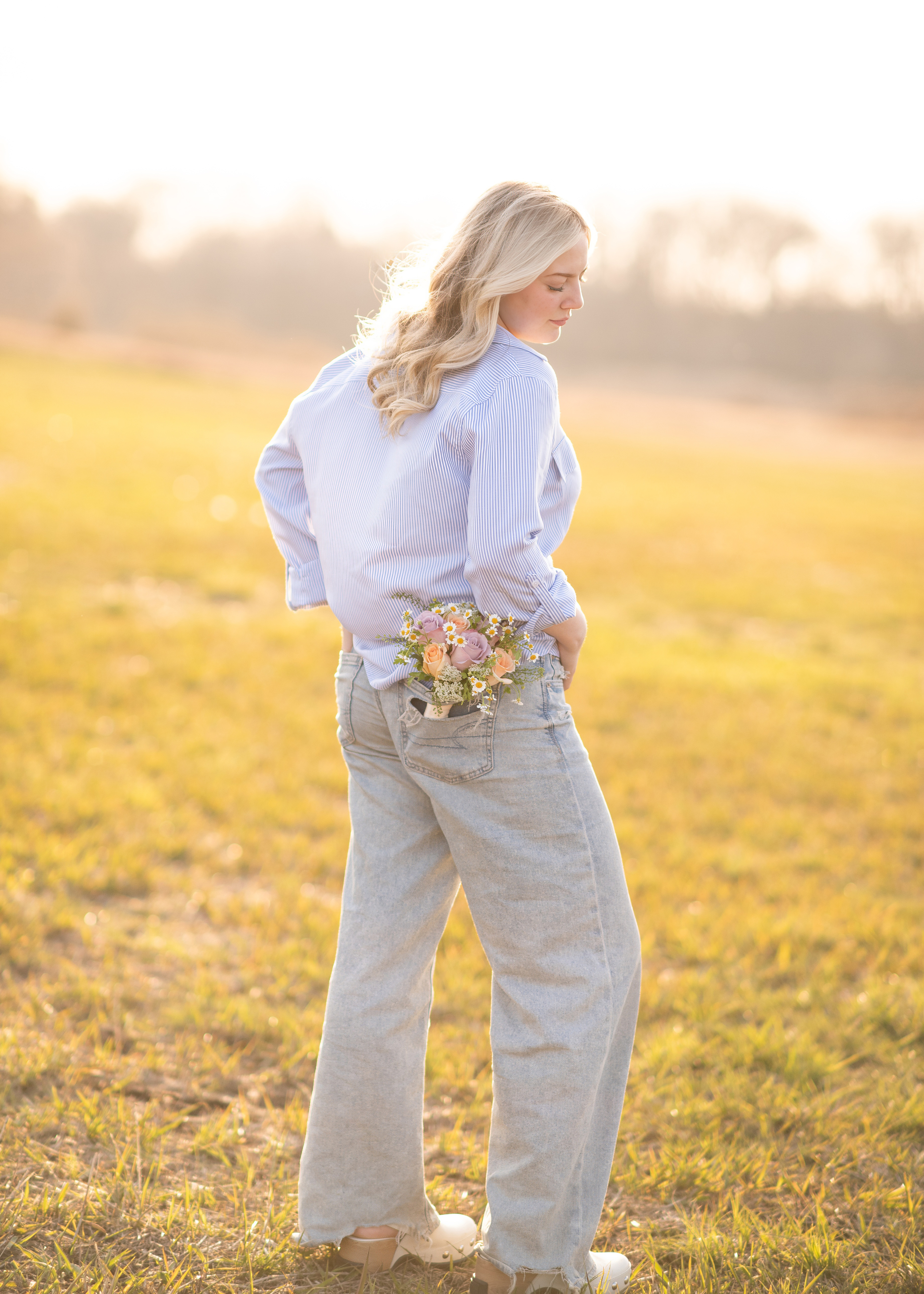 High school senior portrait illustrating personalized session planning