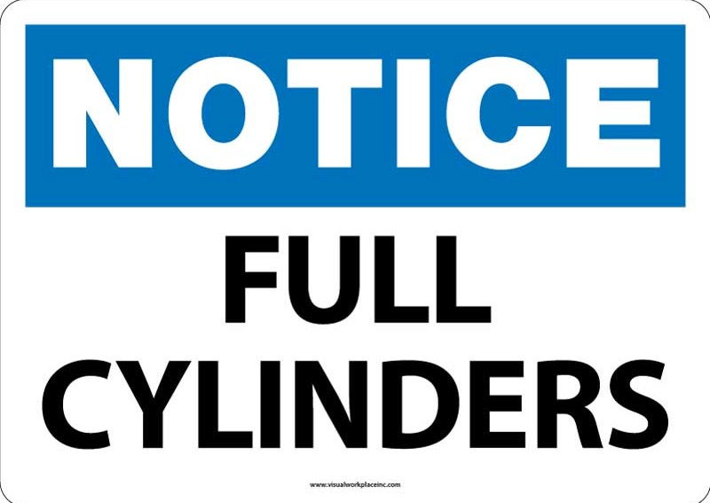 Notice: Full Cylinders