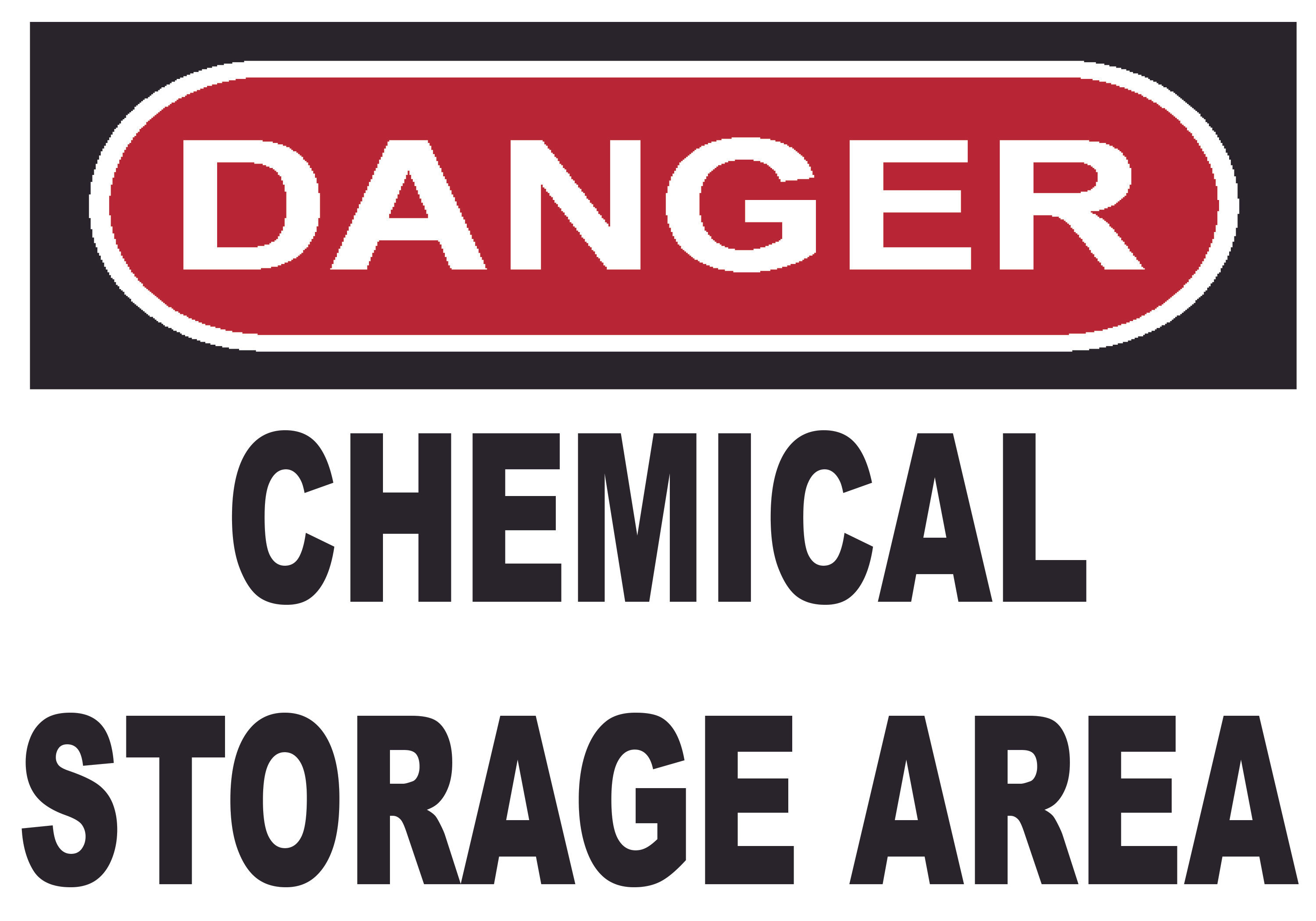 Danger: Chemical Storage Area