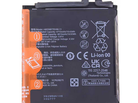 HUAWEI HB556877EHW-11 3.91V 4815mAh Akku für Huawei P60 Pro MNA-AL00