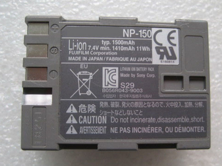 FUJIFILM NP-150 7.4V 1500mAh/11WH Akku für Fujifilm S5 S8 Pro/IS Pro