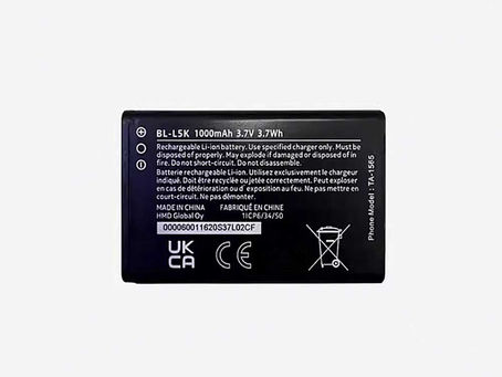 NOKIA BL-L5K 3.7V 1000mAh batterien, BL-L5K laptop akku