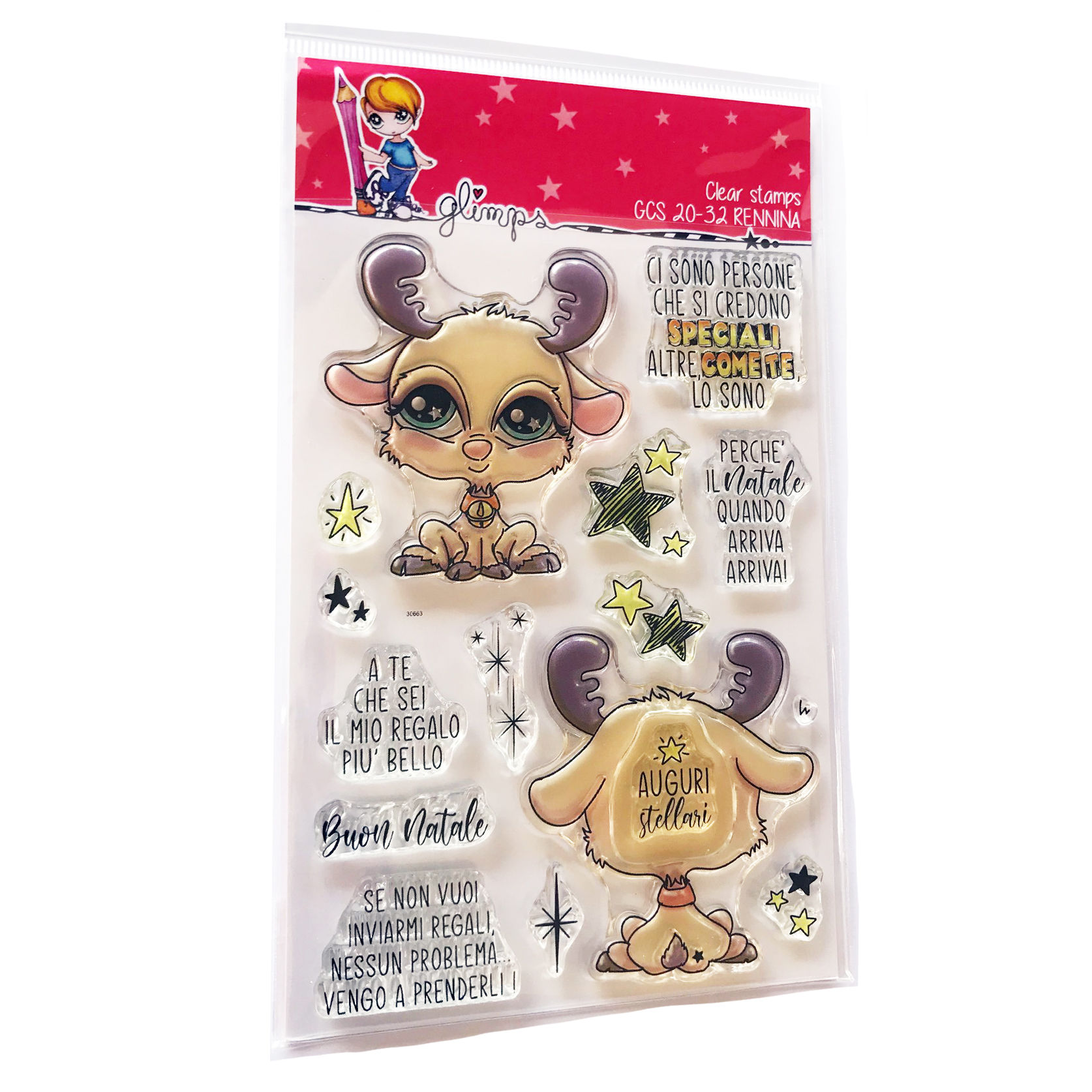 GLIMPS CLEAR STAMPS - GCS 20-32 RENNINA