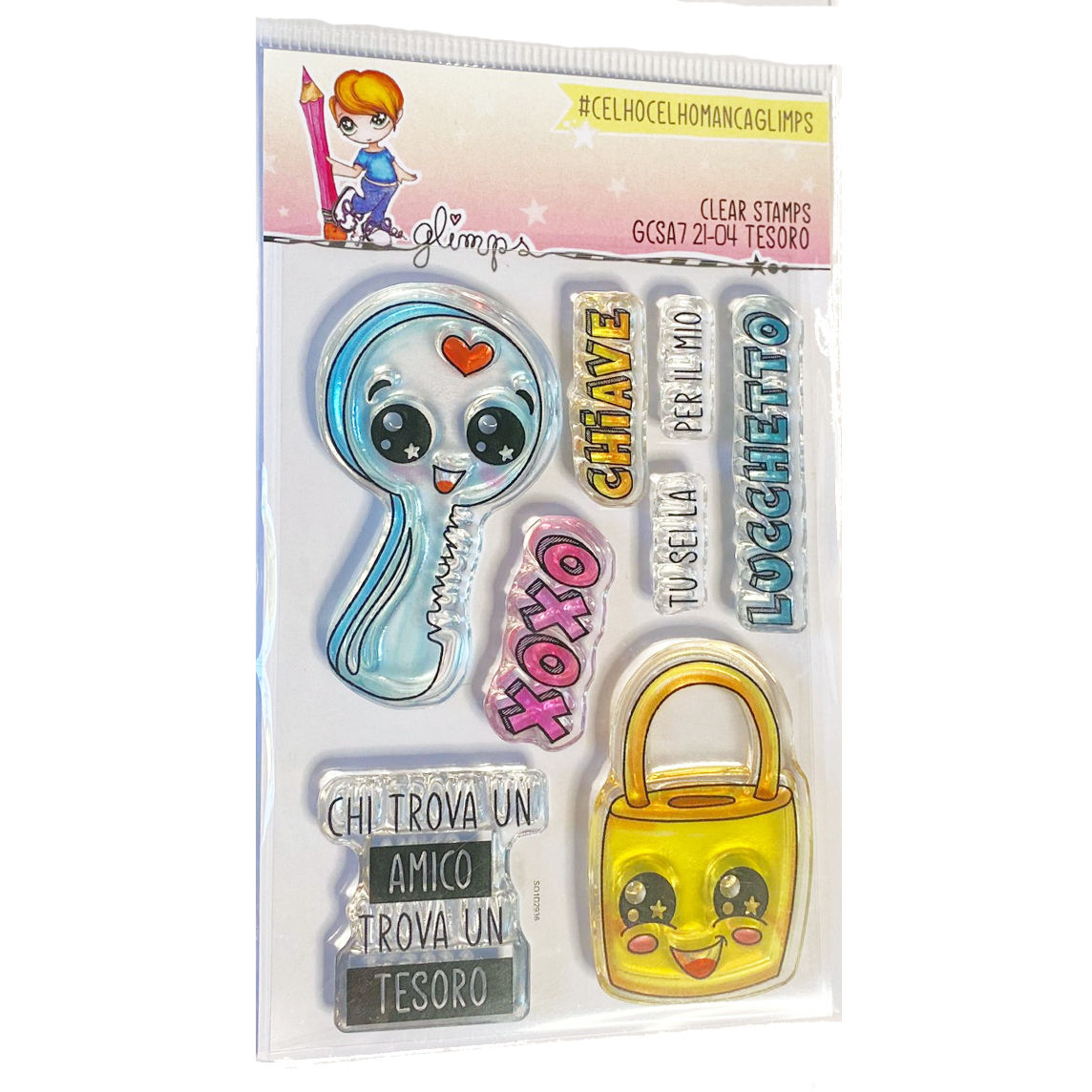 GLIMPS CLEAR STAMPS - GCSA7 21-04 TESORO