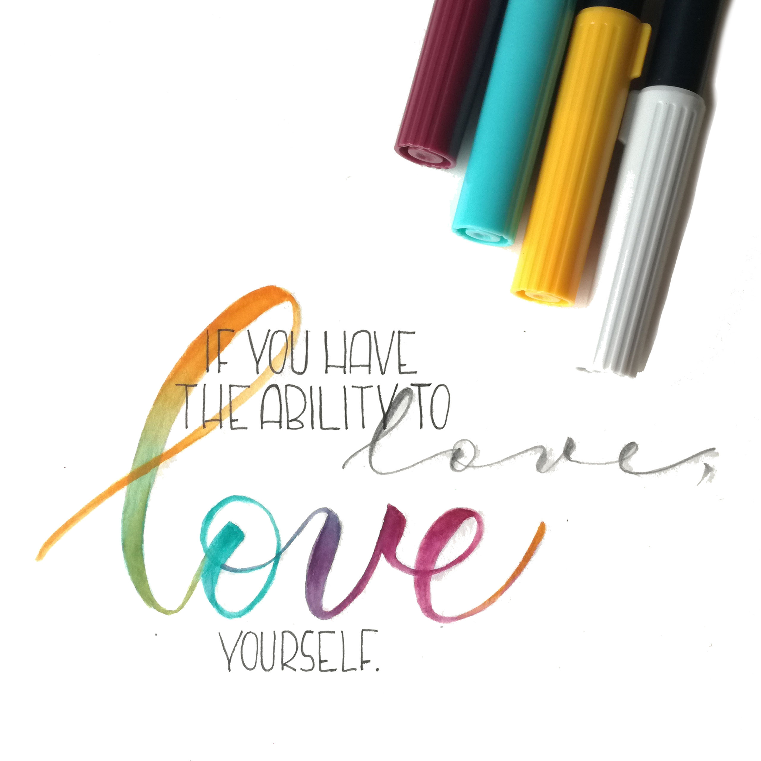 CORSO AVANZATO DI BRUSH LETTERING