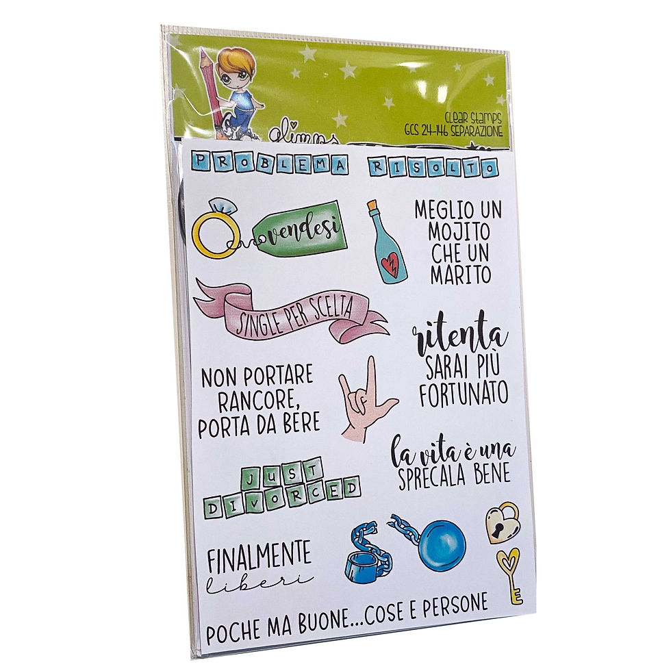 GLIMPS CLEAR STAMPS - GCS 24-146 SEPARAZIONE
