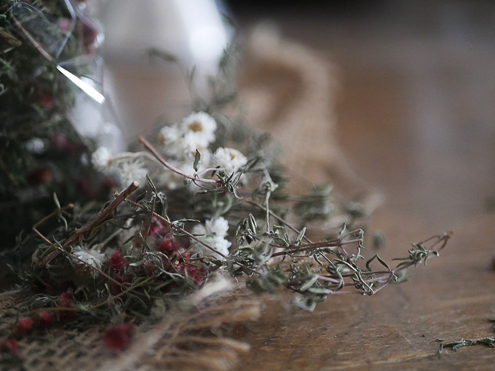Thym, Sumac & Immortelle