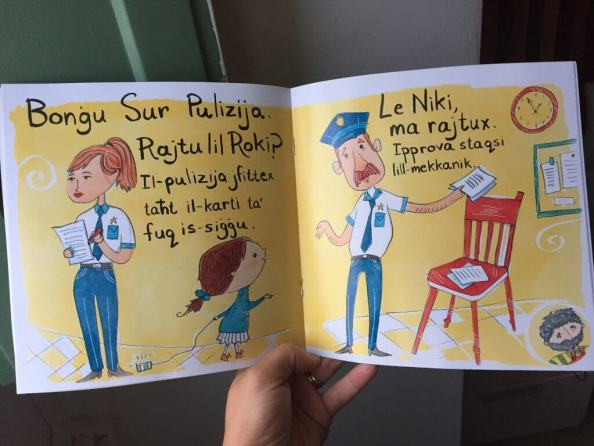 A children book in Maltese