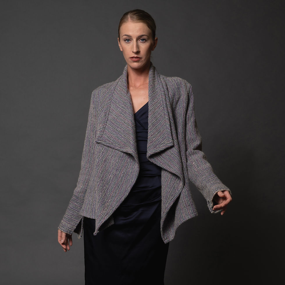 Miniaturbild: Gray Wool Jacket