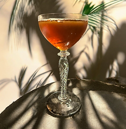 Rum, Sweet Vermouth, Orange Bitters