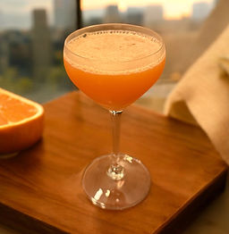 Cognac, Cointreau, Ango, Lemon, Simple