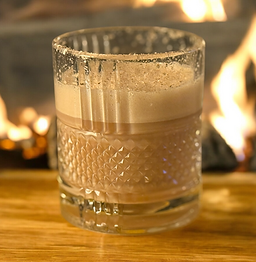 Chai Syrup, Cinnamon Syrup, Milk, Nutmeg