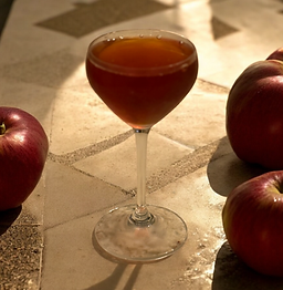 Apple Brandy, Sweet Vermouth, Angostura Bitters