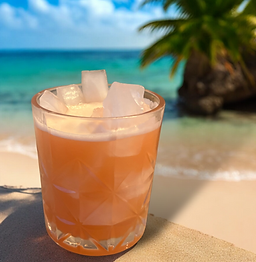 Rum, Campari, Pineapple, Lime, Simple Syrup