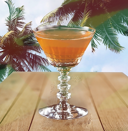 Rum, Rye, Brandy, Grenadine, Lemon
