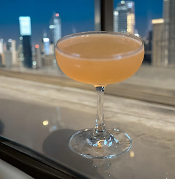 Gin, Dry Curacao, Lime, Angostura and Orange bitters