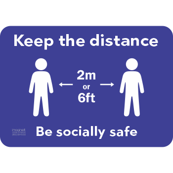 Thumbnail: Keep the distance Be socially safe