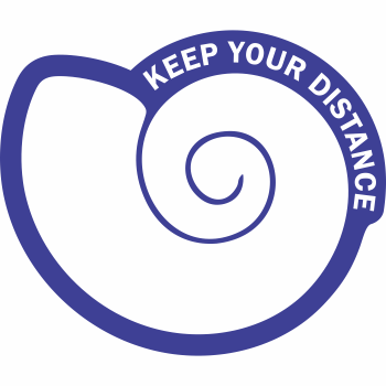 Thumbnail: Keep Your Distance - Shell (5 per pack)