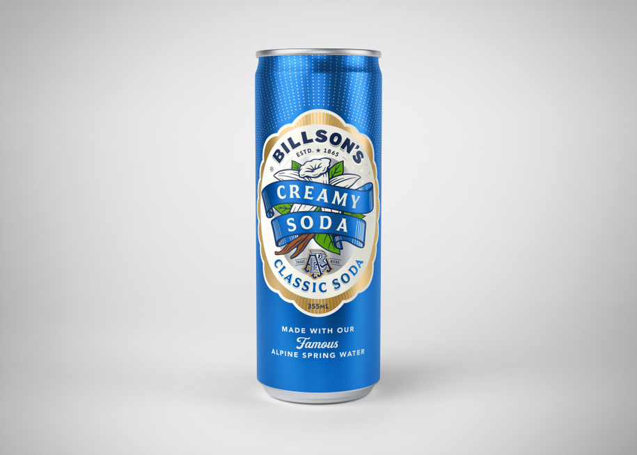Thumbnail: LAST STREET ( FORMERLY BILLSON'S) CLASSIC SODA 355ML - 4 PACK